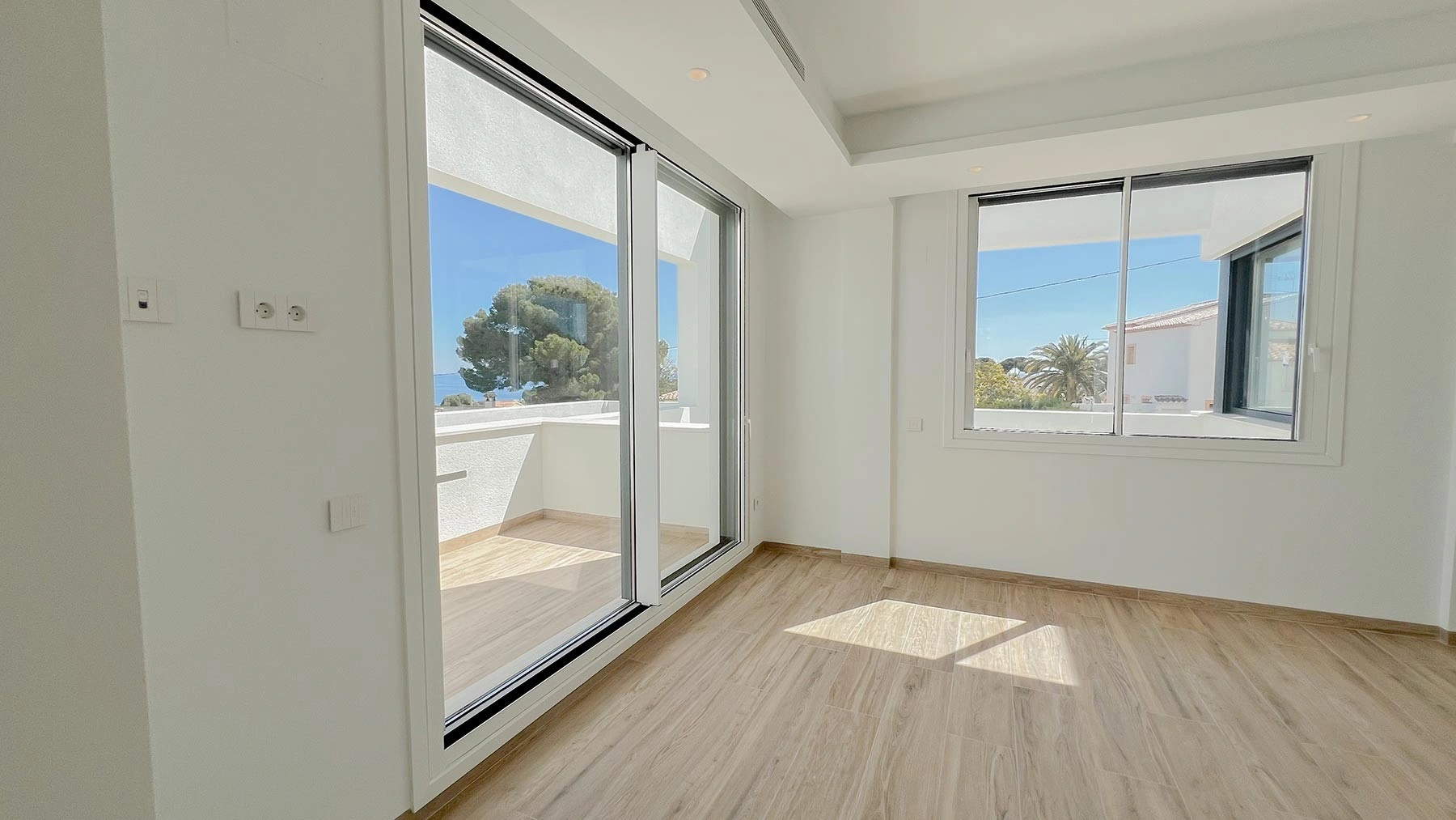 Casa de obra nueva en La Fustera Benissa Costa Blanca