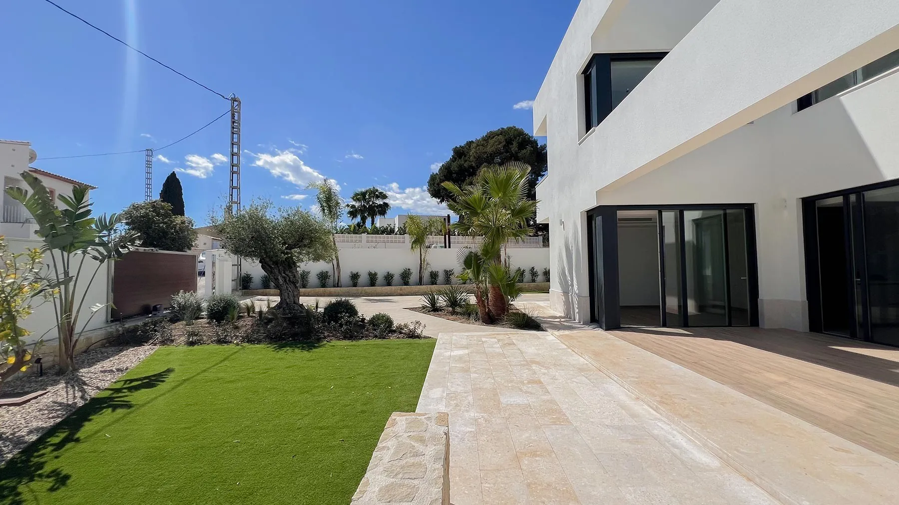 Casa de obra nueva en La Fustera Benissa Costa Blanca