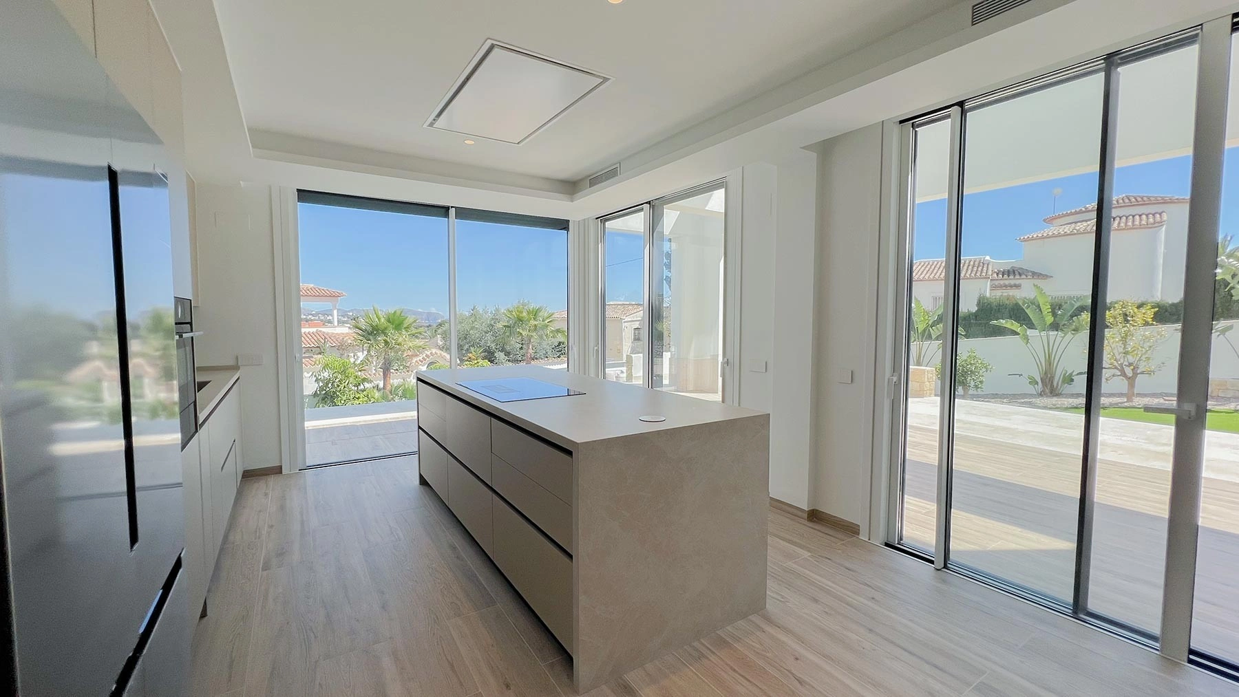 Casa de obra nueva en La Fustera Benissa Costa Blanca