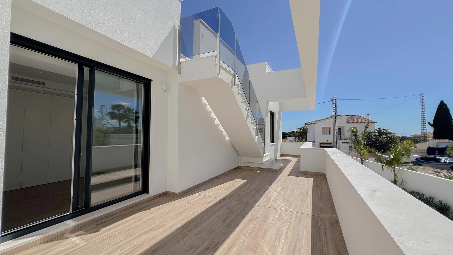 Casa de obra nueva en La Fustera Benissa Costa Blanca