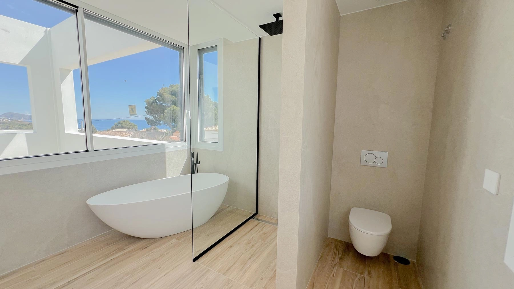 Casa de obra nueva en La Fustera Benissa Costa Blanca