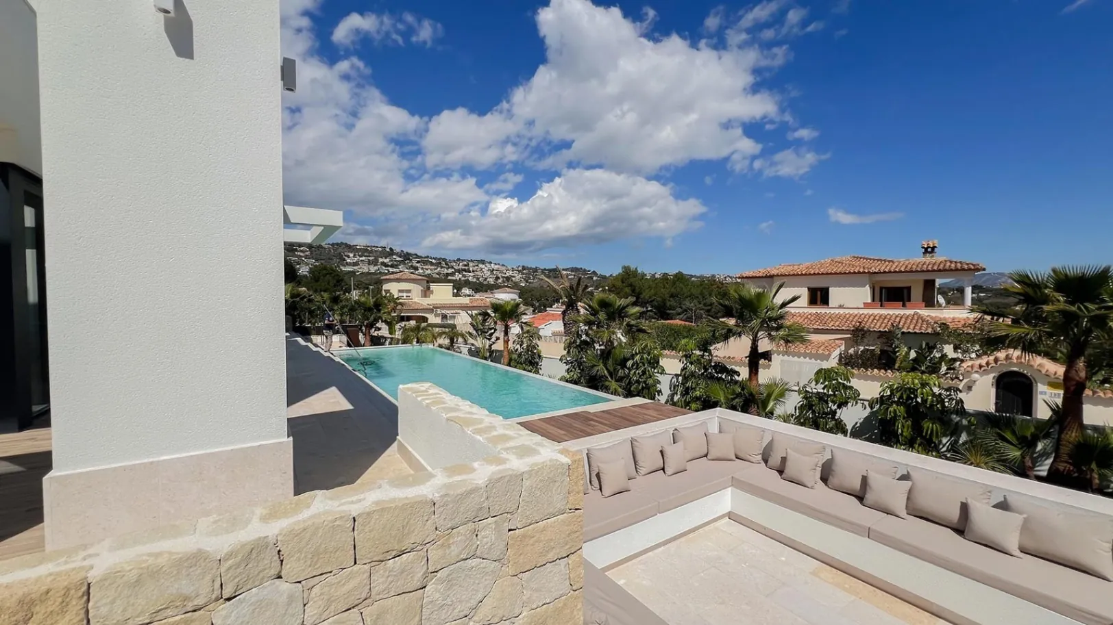 Casa de obra nueva en La Fustera Benissa Costa Blanca