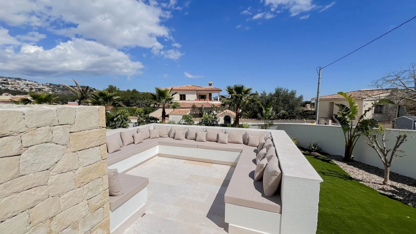 Casa de obra nueva en La Fustera Benissa Costa Blanca