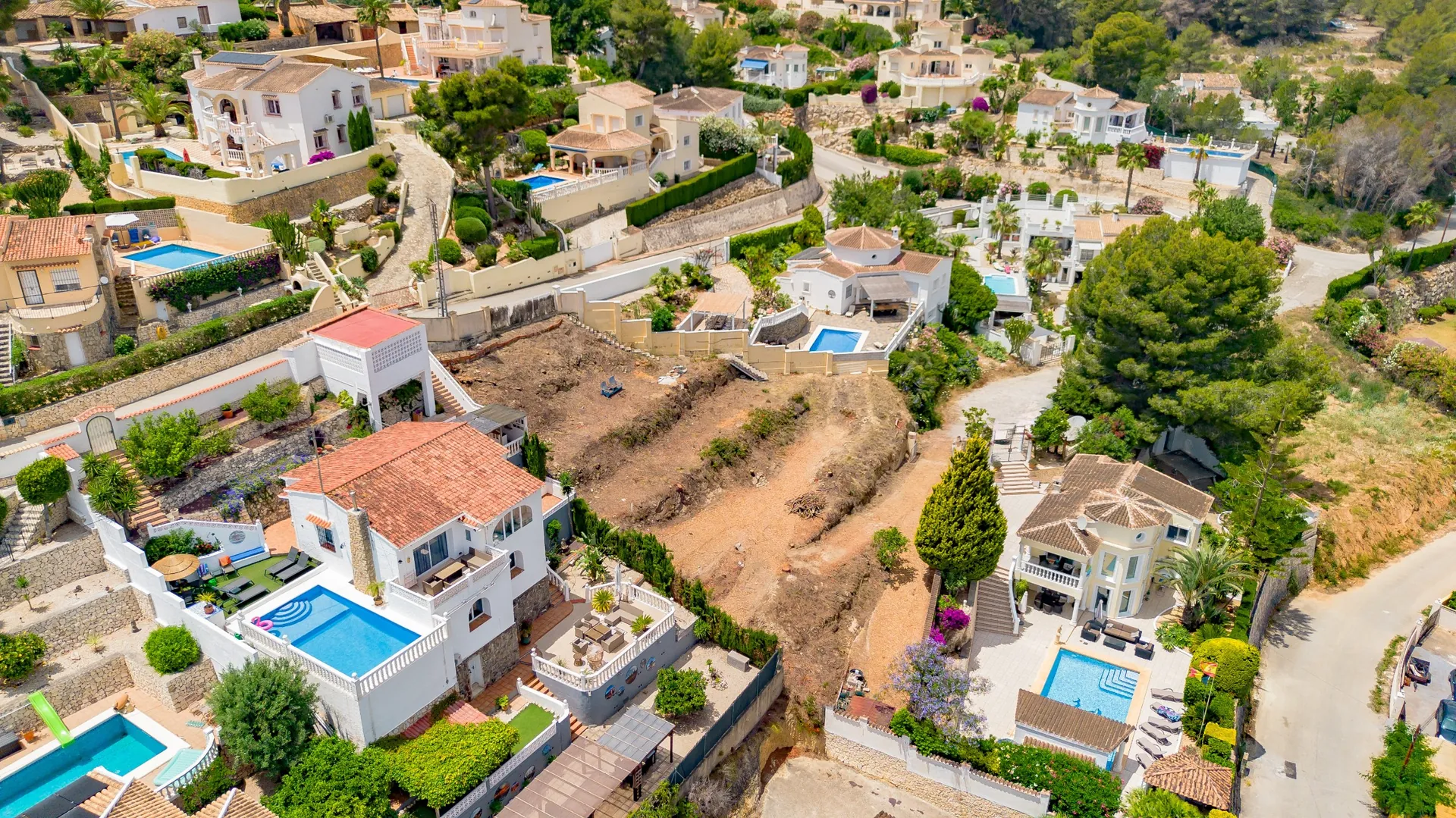 Parcela en venta en Benissa