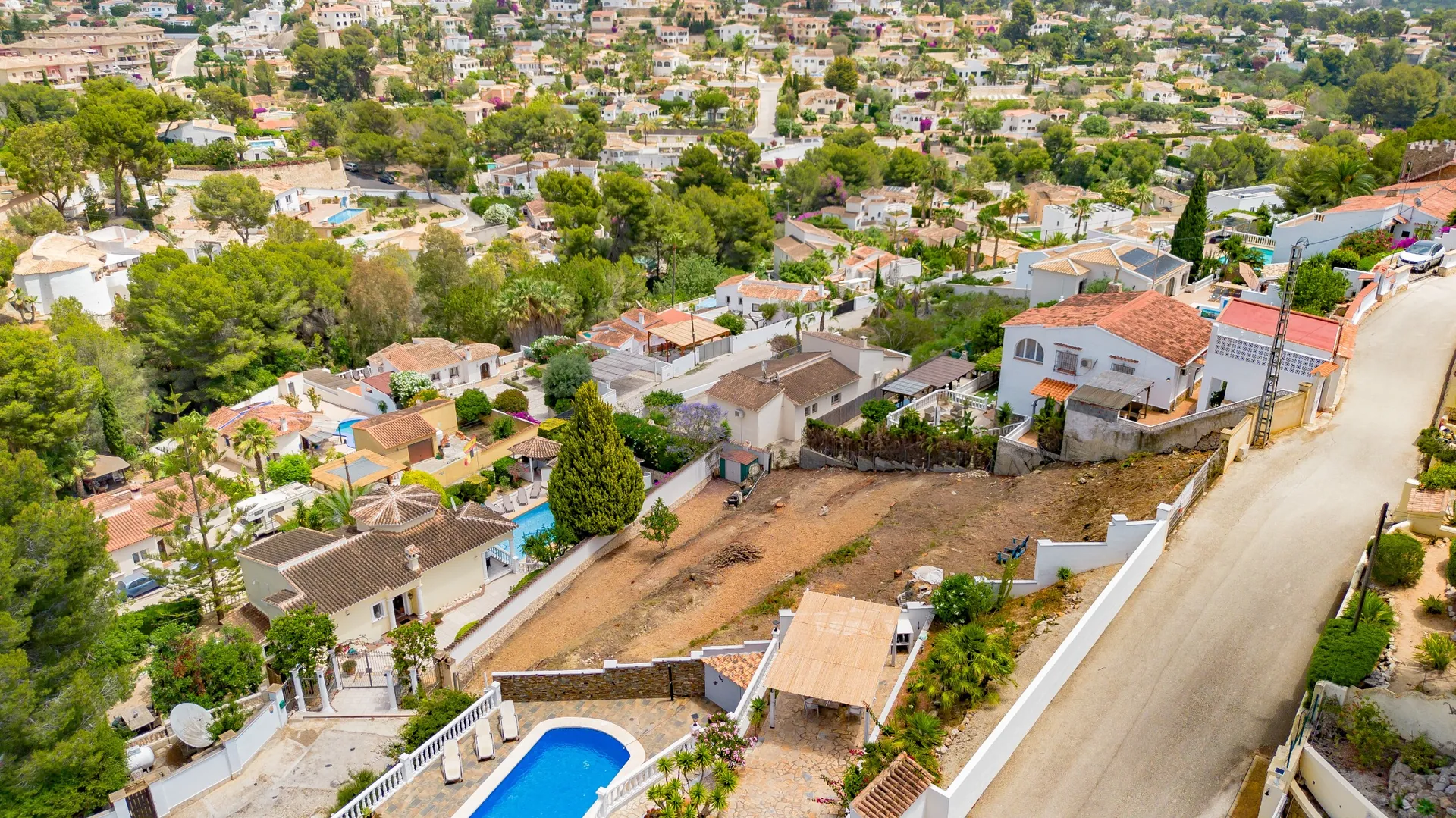 Parcela en venta en Benissa