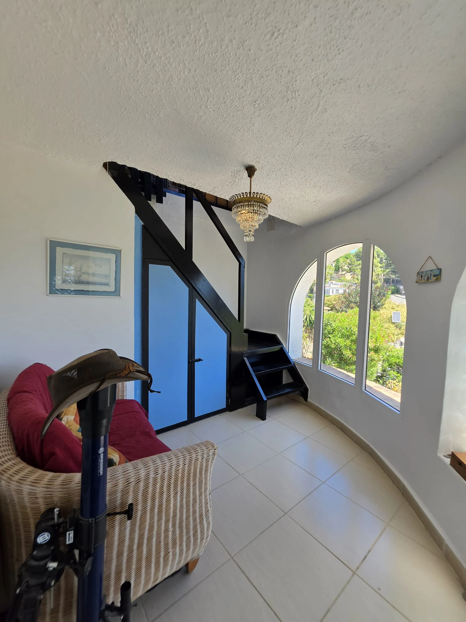 Villa mediterránea con vistas al mar y al valle en Benissa Costa – Montemar