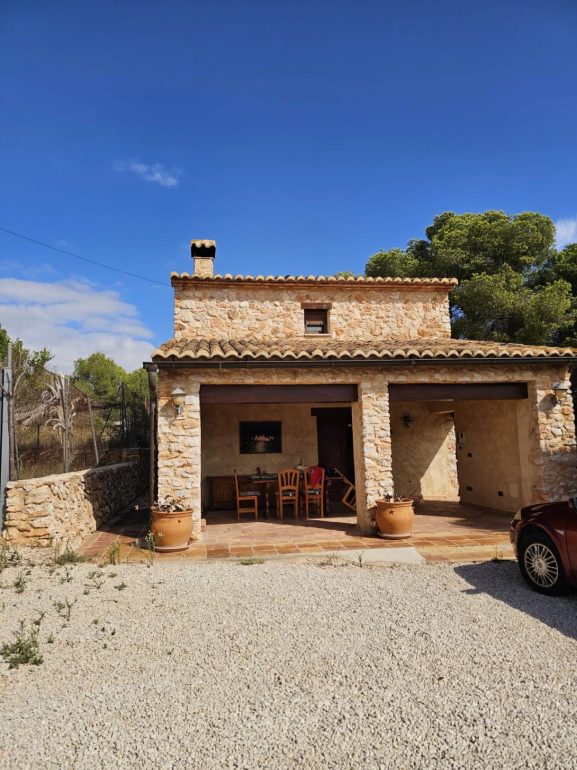 Finca en venta en Calpe con 4 habitaciones y piscina privada