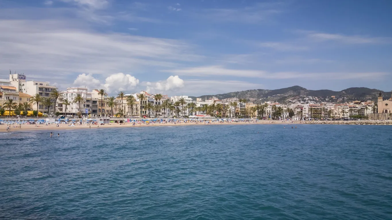 Apartamento de tres dormitorios en Sitges