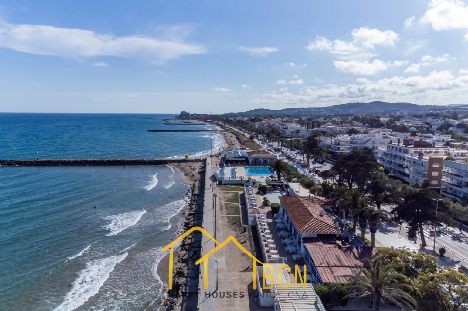 Apartamento de tres dormitorios en Sitges