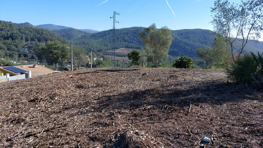 Parcela urbana con vistas panorámicas