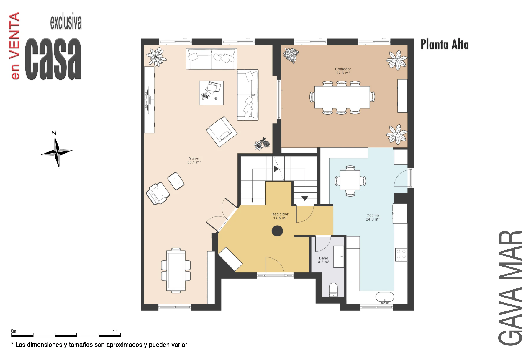 Residencia de lujo en esquina junto a la playa en Gavà Mar | 585 m² | Jardín privado | Garaje doble