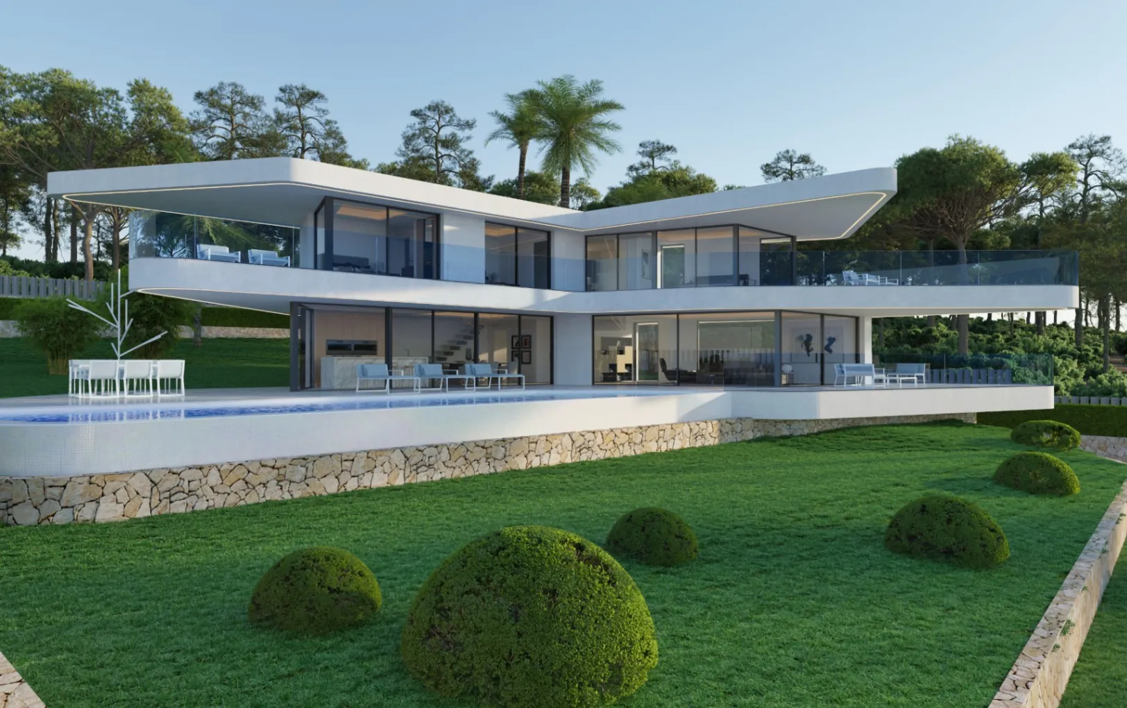 Chalet obra nueva en venta en Villes del Vent Jávea, Costa Blanca