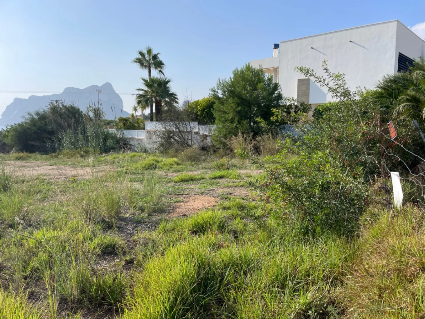 Parcela en venta con vistas al mar en Calpe | Les Basetes