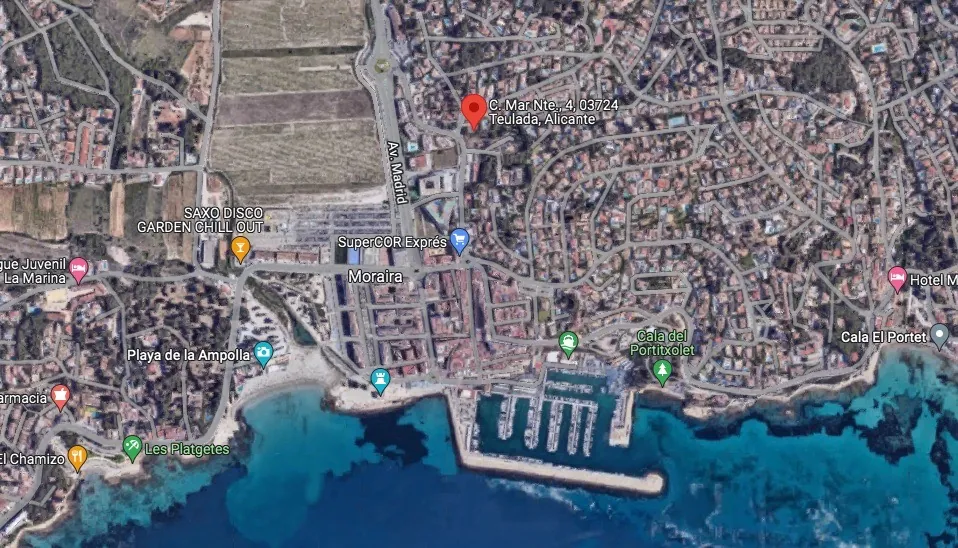 Parcela en venta en Costera del Mar, Moraira, Alicante