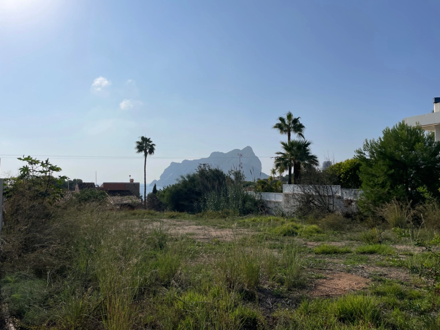 Parcela en venta con vistas al mar en Calpe | Les Basetes
