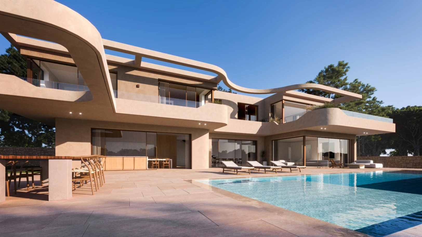 Chalet obra nueva en venta en Villes del Vent Jávea, Costa Blanca