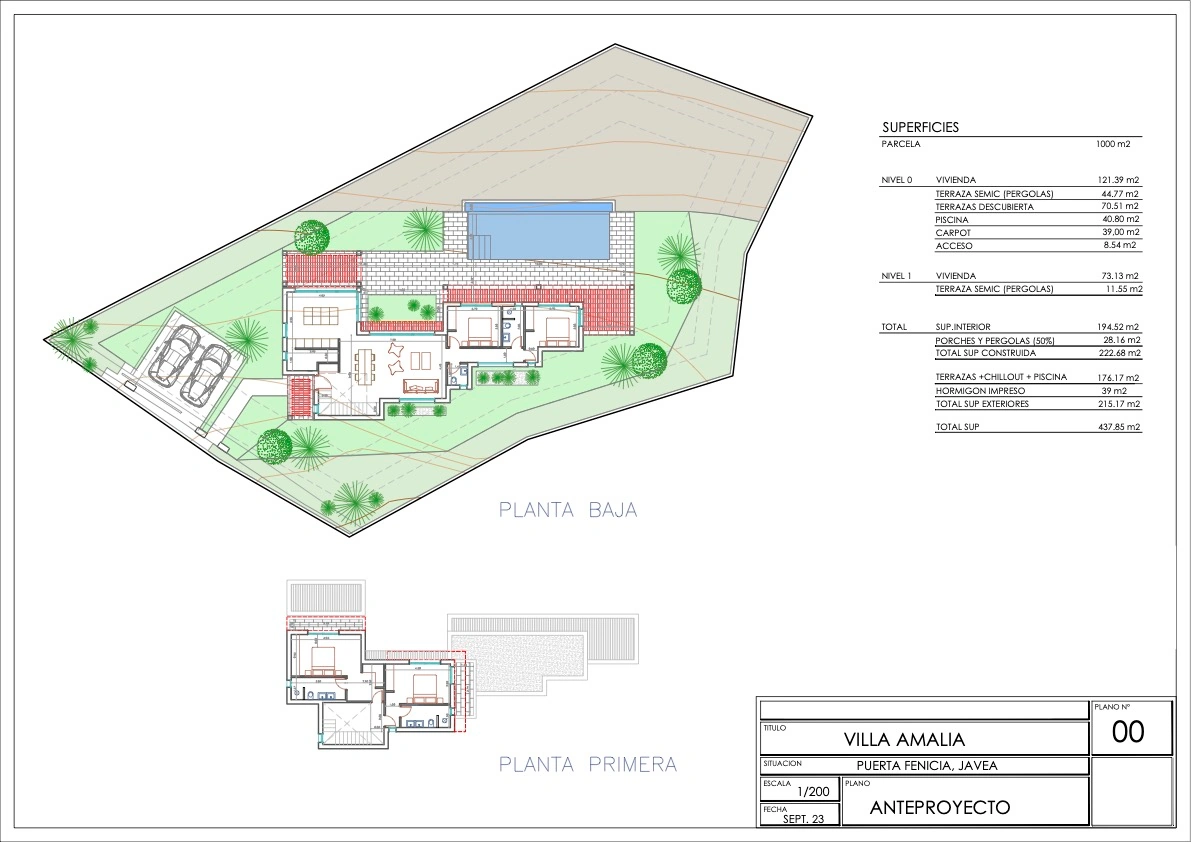 Chalet obra nueva en venta Villes del Vent Jávea, Costa Blanca