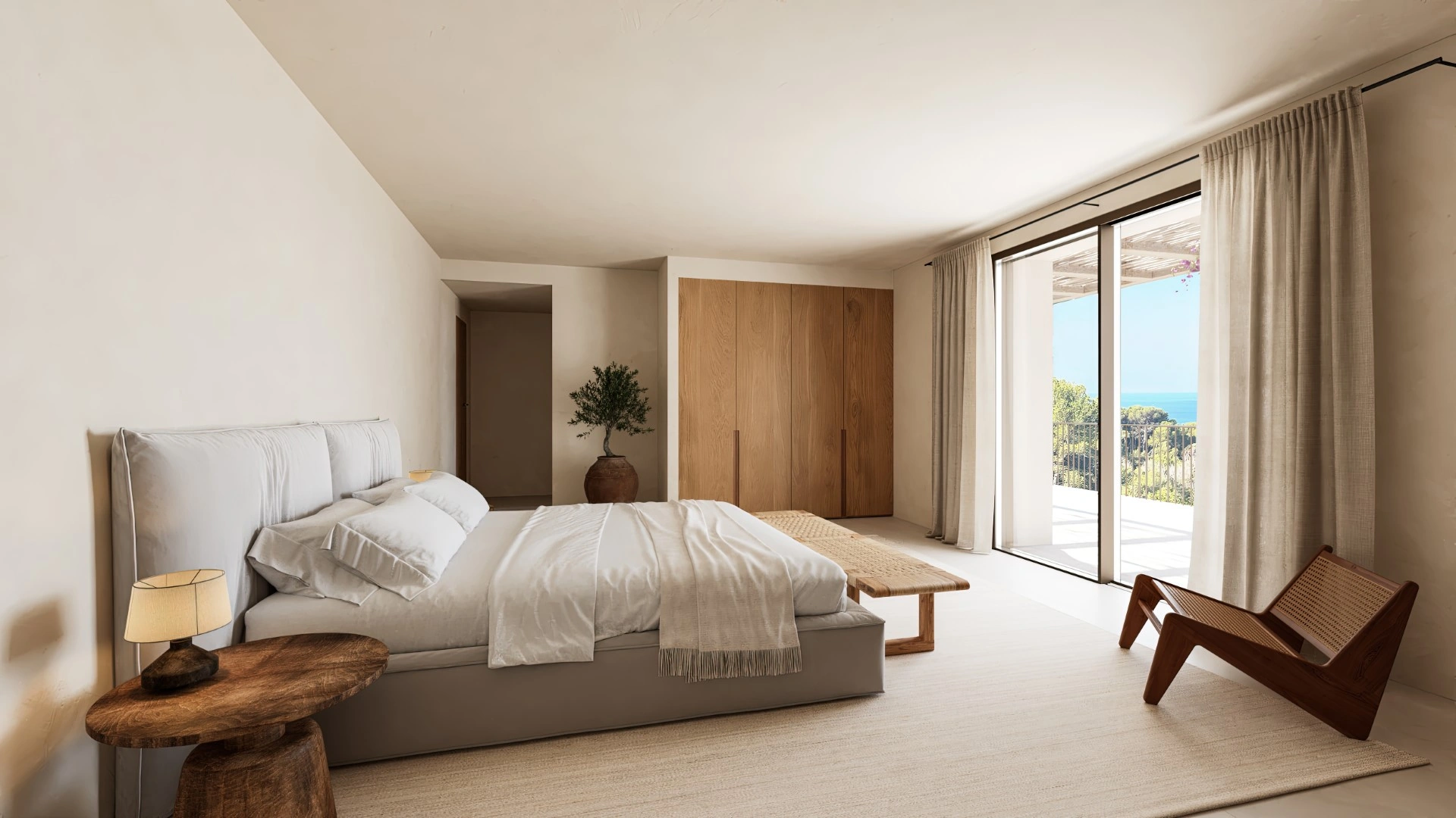 Reforma Integral en estilo Ibiza con Vistas Ininterrumpidas al Mediterráneo en Balcón al Mar, Jávea