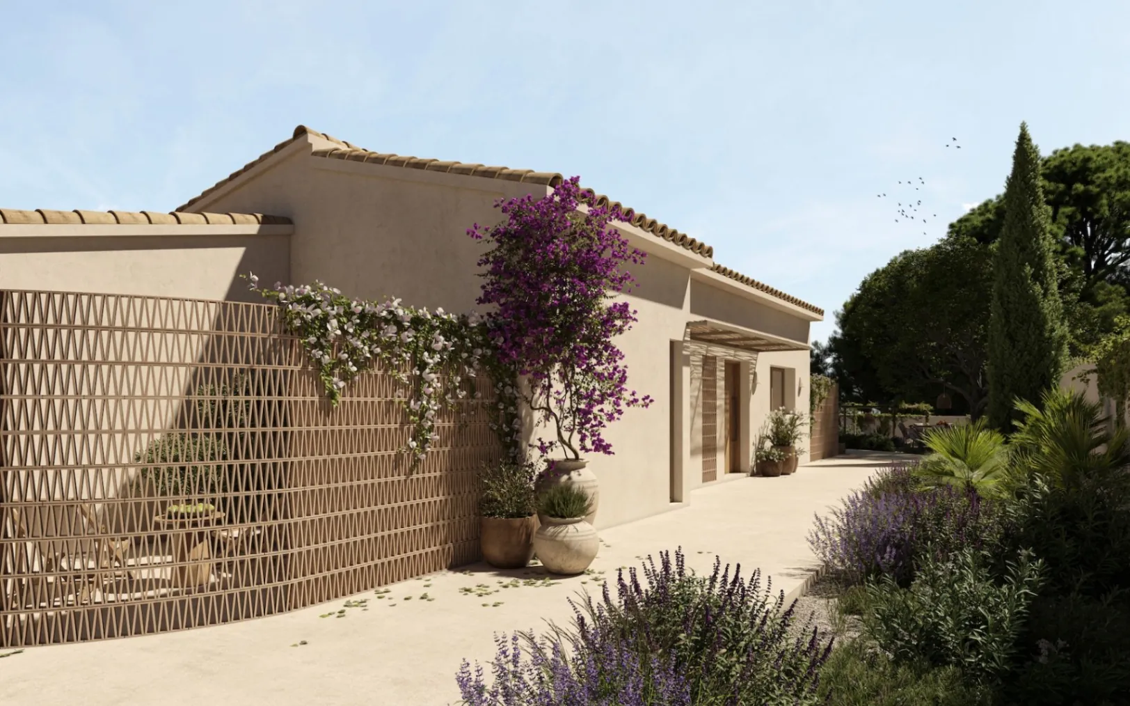 Villa Mediterránea reformada con vistas al mar en Benissa Costa | La Fustera