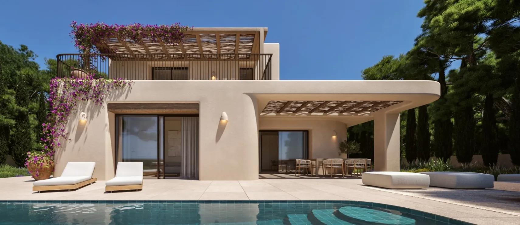 Reforma Integral en estilo Ibiza con Vistas Ininterrumpidas al Mediterráneo en Balcón al Mar, Jávea