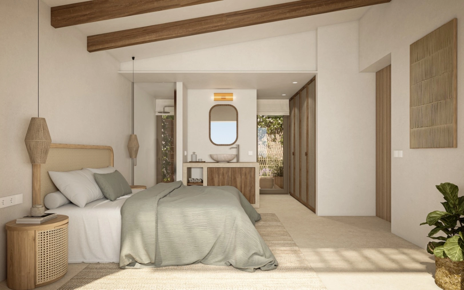 Villa Mediterránea reformada con vistas al mar en Benissa Costa | La Fustera