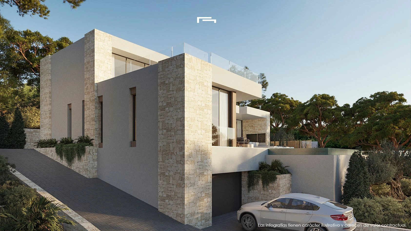 Exclusiva villa en construcción con vistas al mar en San Jaime, Benissa