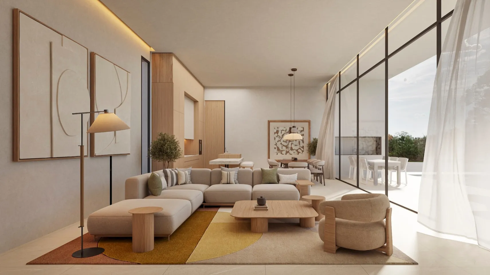 Villa moderna de una sola planta con piscina privada en venta en Calpe | Pla Roig