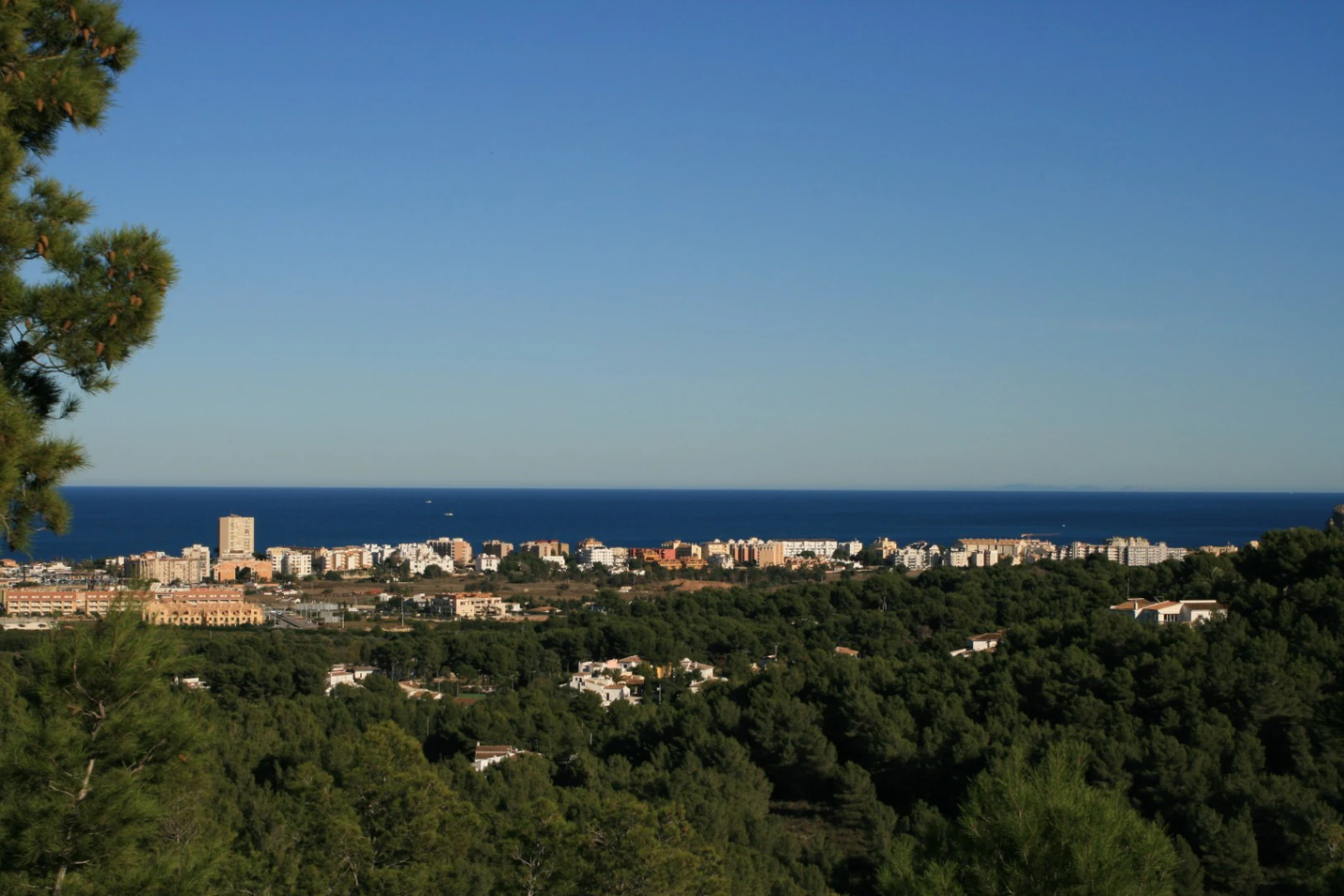 Parcela edificables con vistas al mar en venta en Cansalades Javea