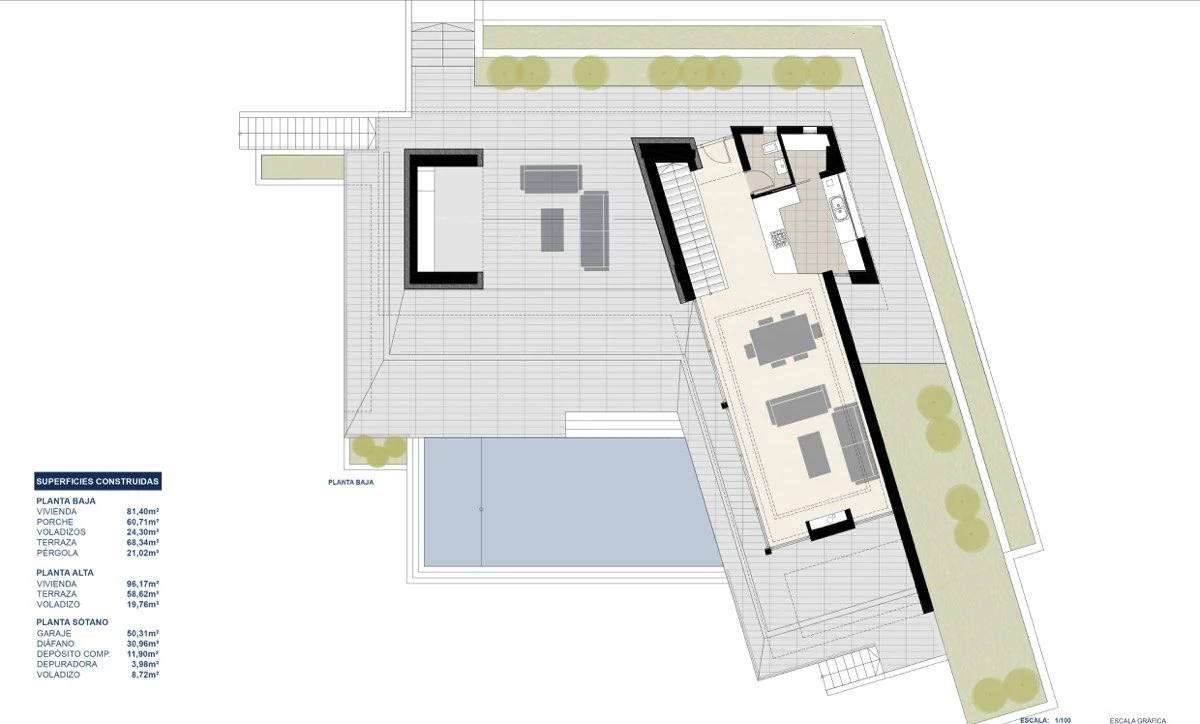 Chalet obra nueva en venta en Cansalades Javea, Costa Blanca