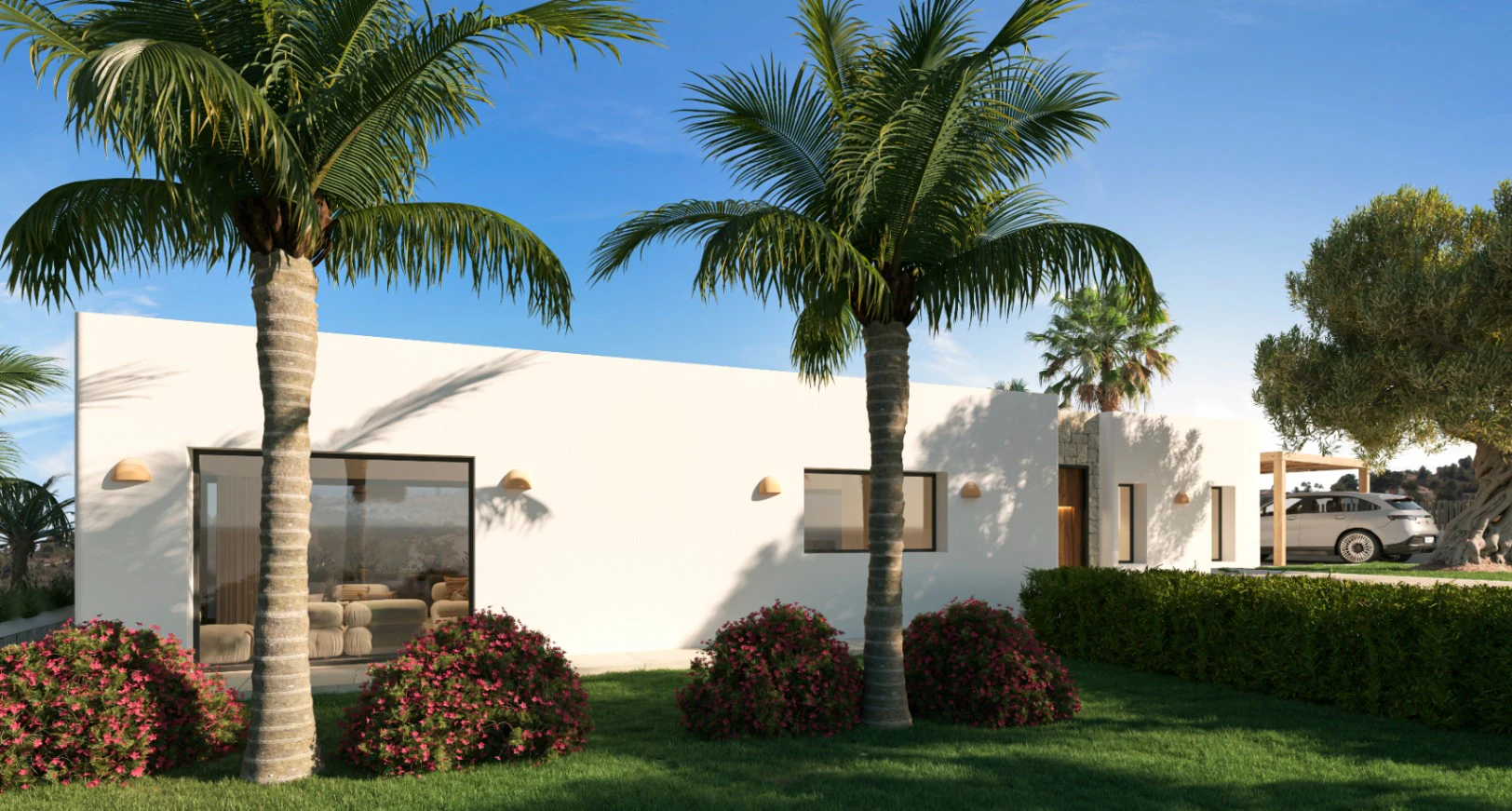 Villa estilo Ibicenco en venta en Jávea | Lomas del Rey