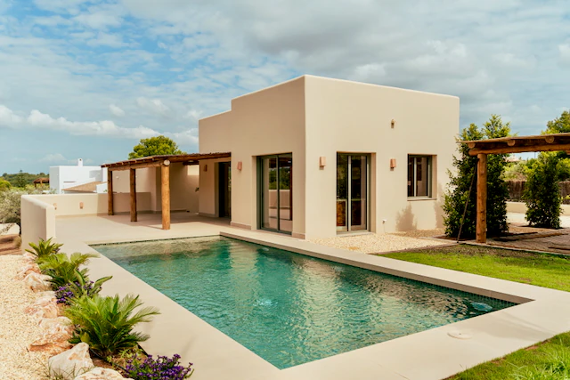 Villa estilo mediterráneo Ibicenco en venta en Lomas Del Rey Jávea, Costa Blanca