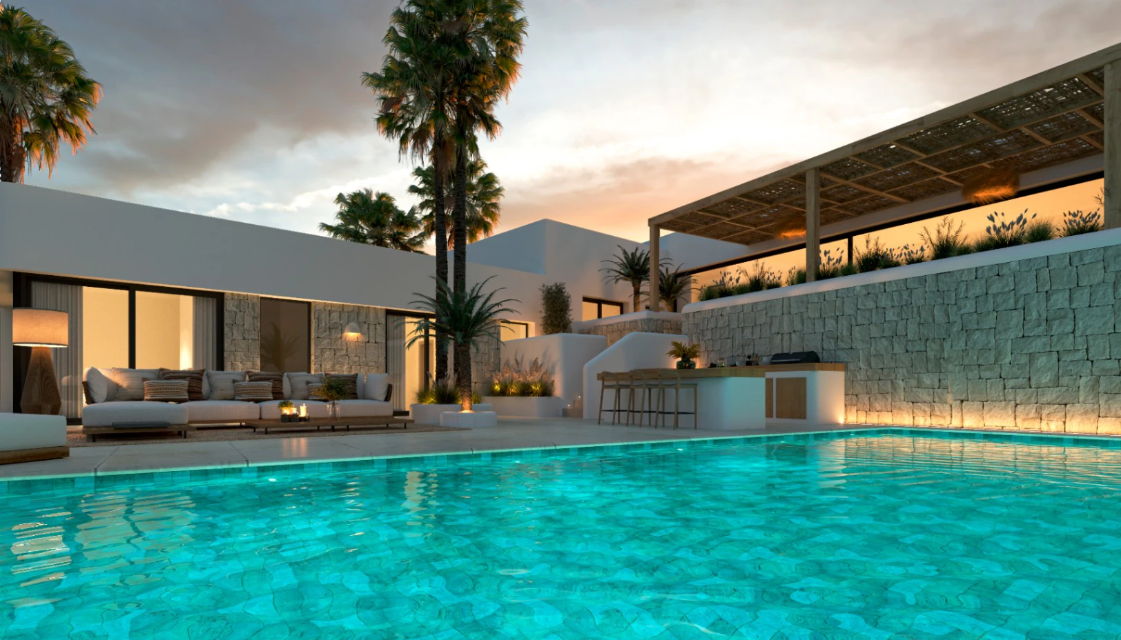 Villa estilo Ibicenco en venta en Jávea | Lomas del Rey