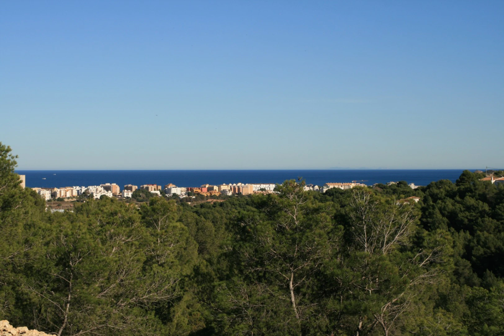 Parcela edificables con vistas al mar en venta en Cansalades Javea