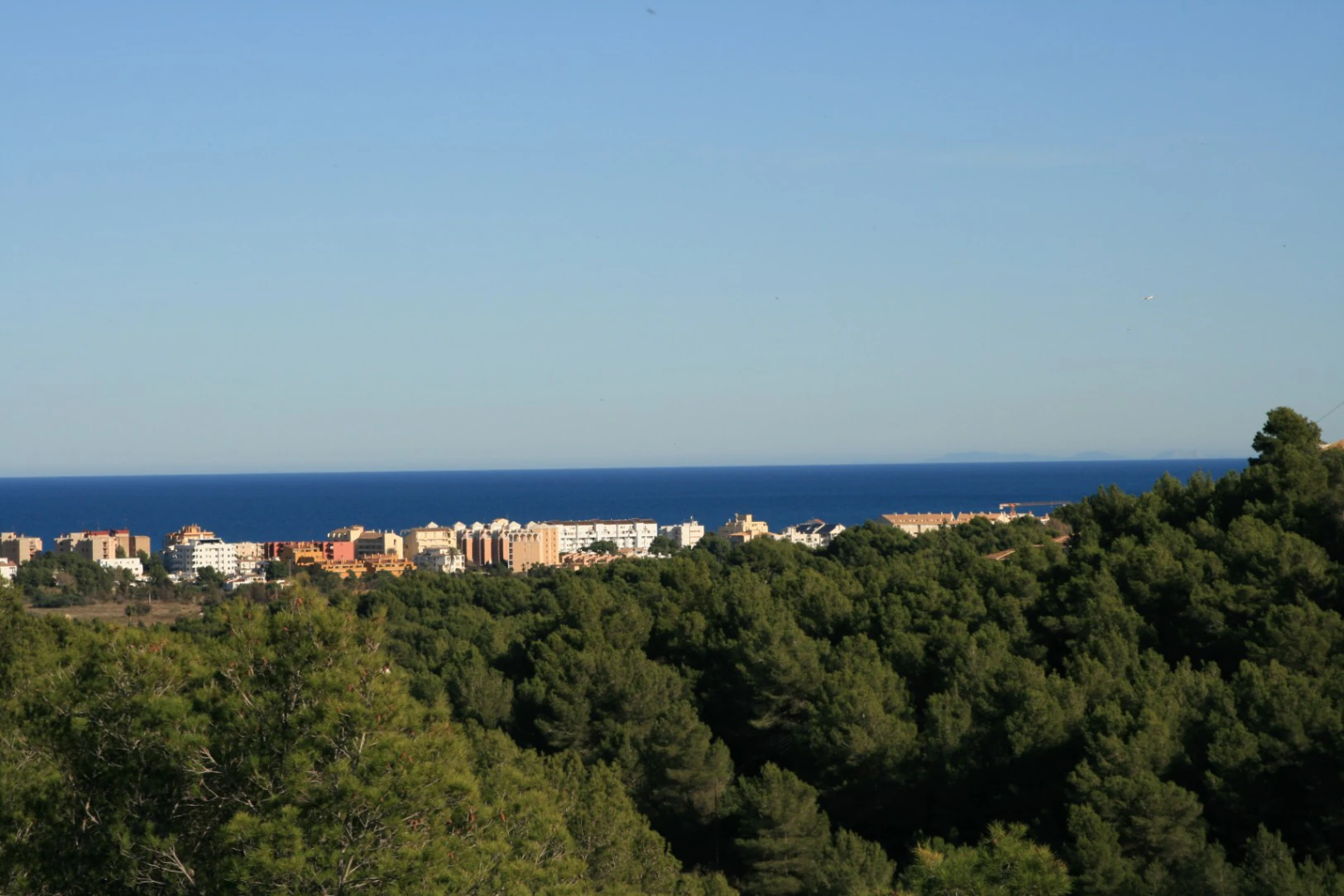 Parcela edificables con vistas al mar en venta en Cansalades Javea