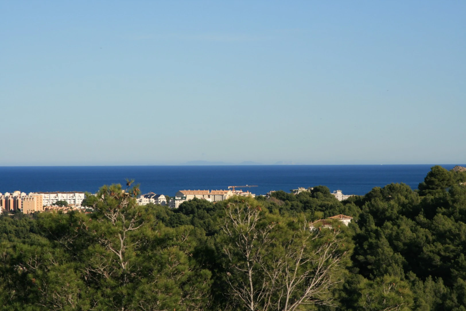 Parcela edificables con vistas al mar en venta en Cansalades Javea