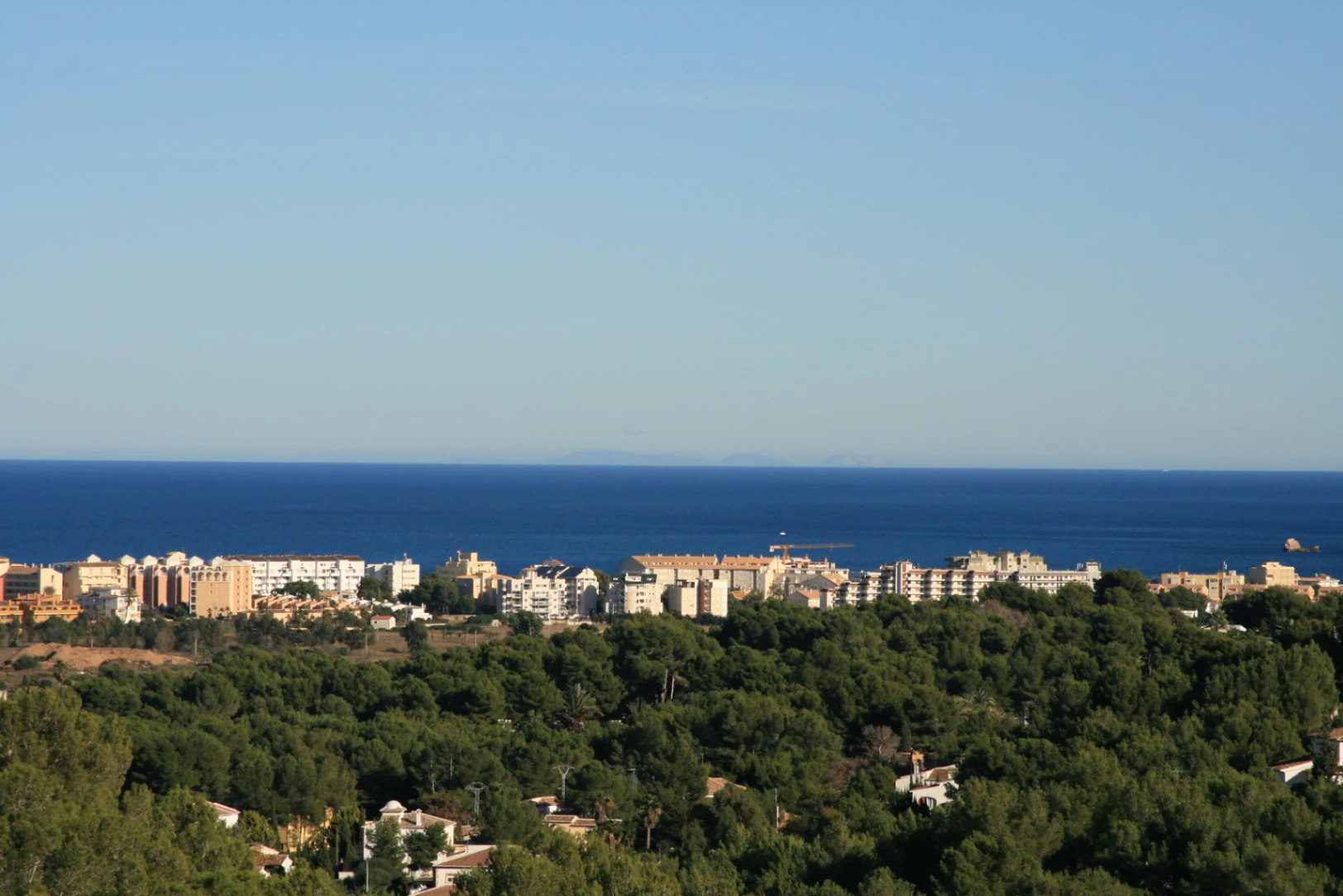 Parcela edificables con vistas al mar en venta en Cansalades Javea