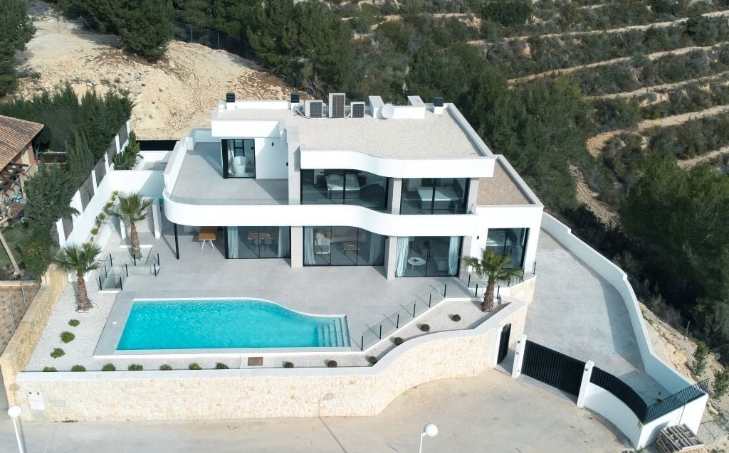 A347C - Preciosa villa de lujo y estilo moderno en Calpe