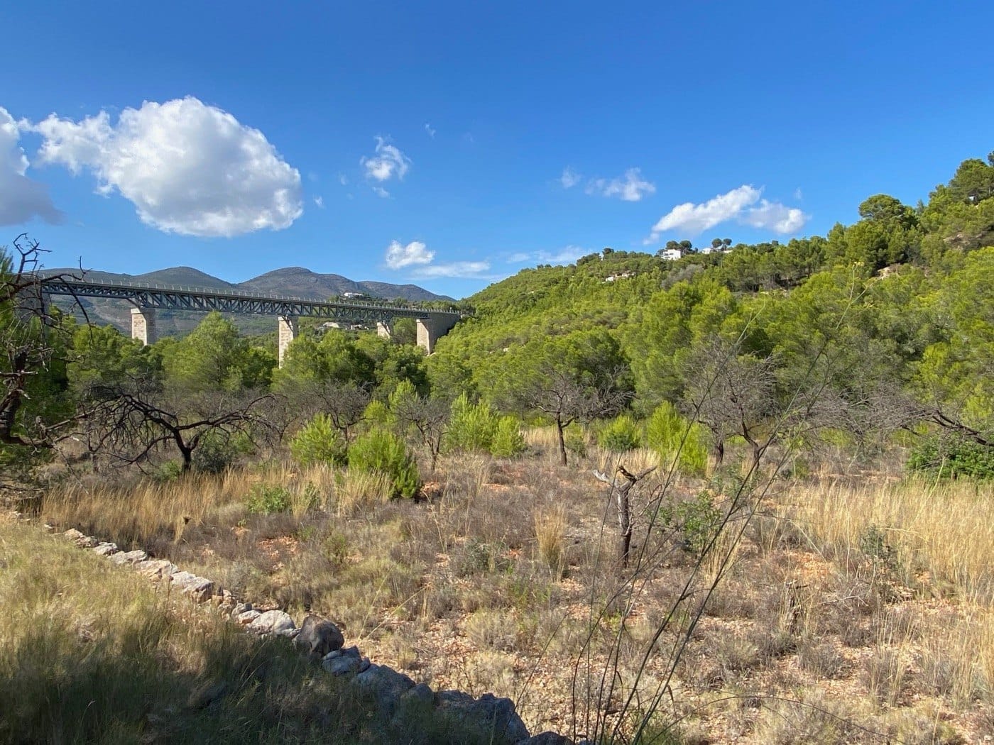 P104 - Rustikales Land gut gelegen, ziemlich flach, in ländlicher Gegend in der Nähe von Calpe.