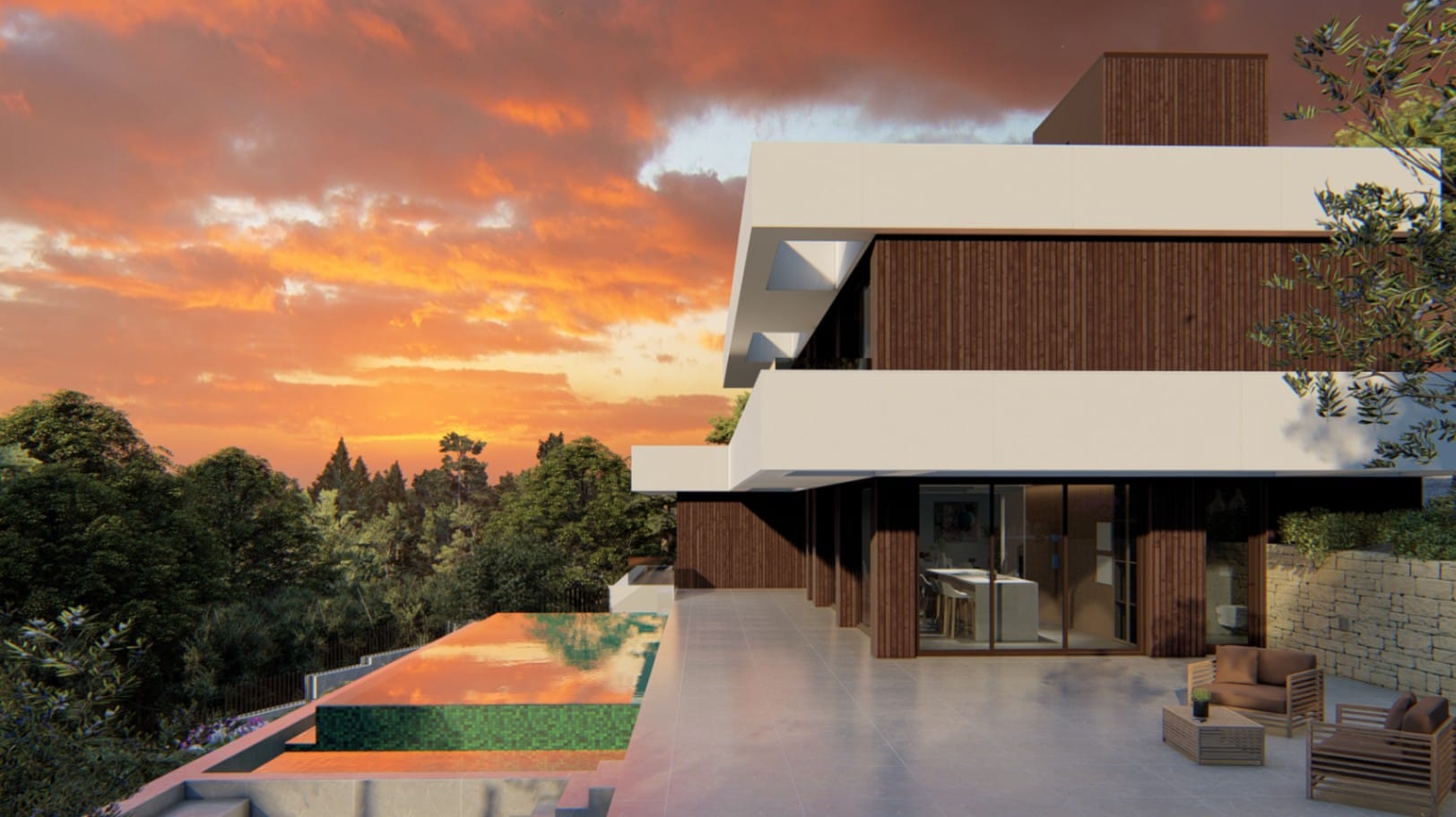 C386 - Impresionante villa en construcción