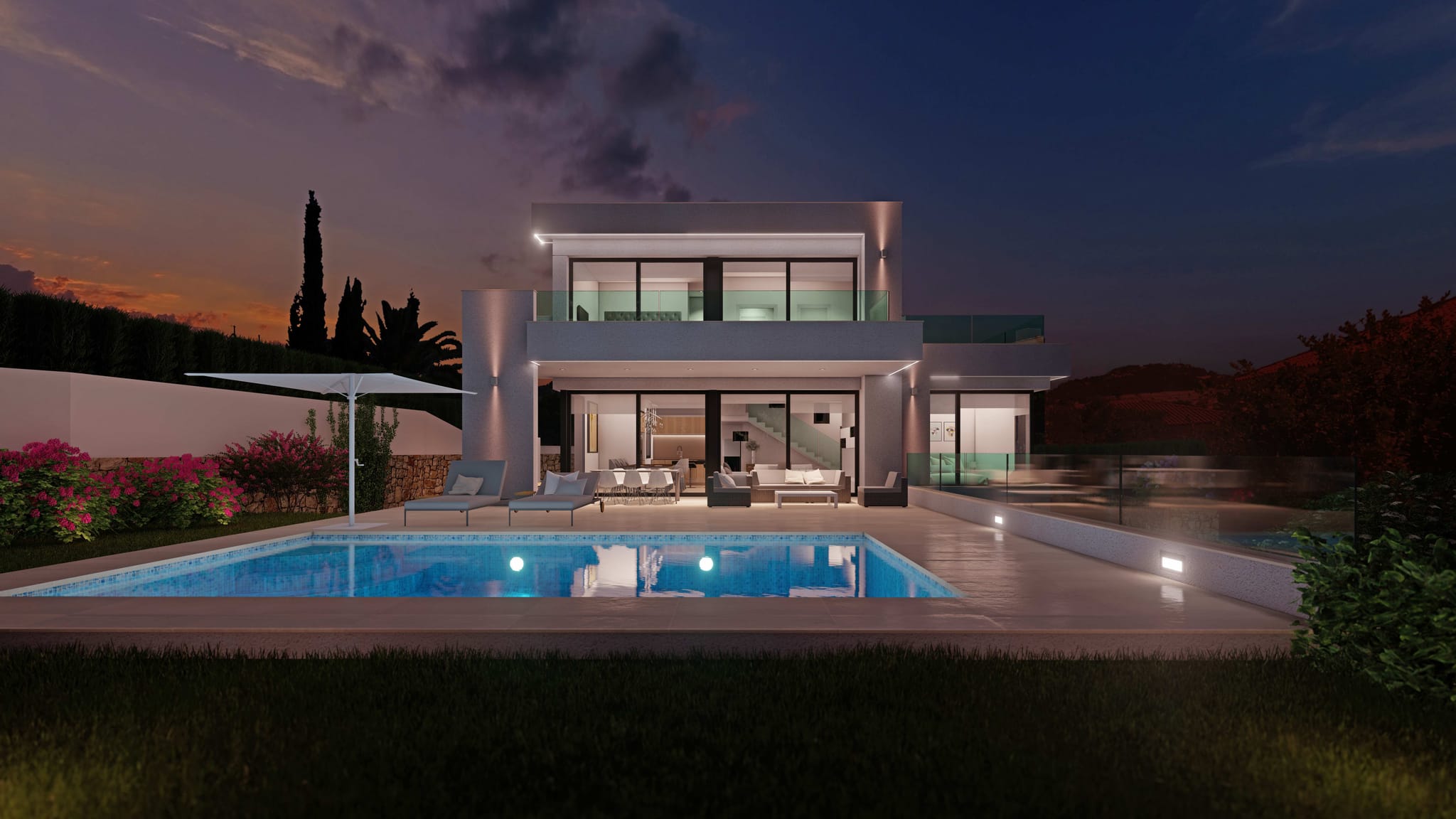 Ortenbach 4-S - Ortenbach 4-S, Impresionante Villa moderna con Vistas al mar.
