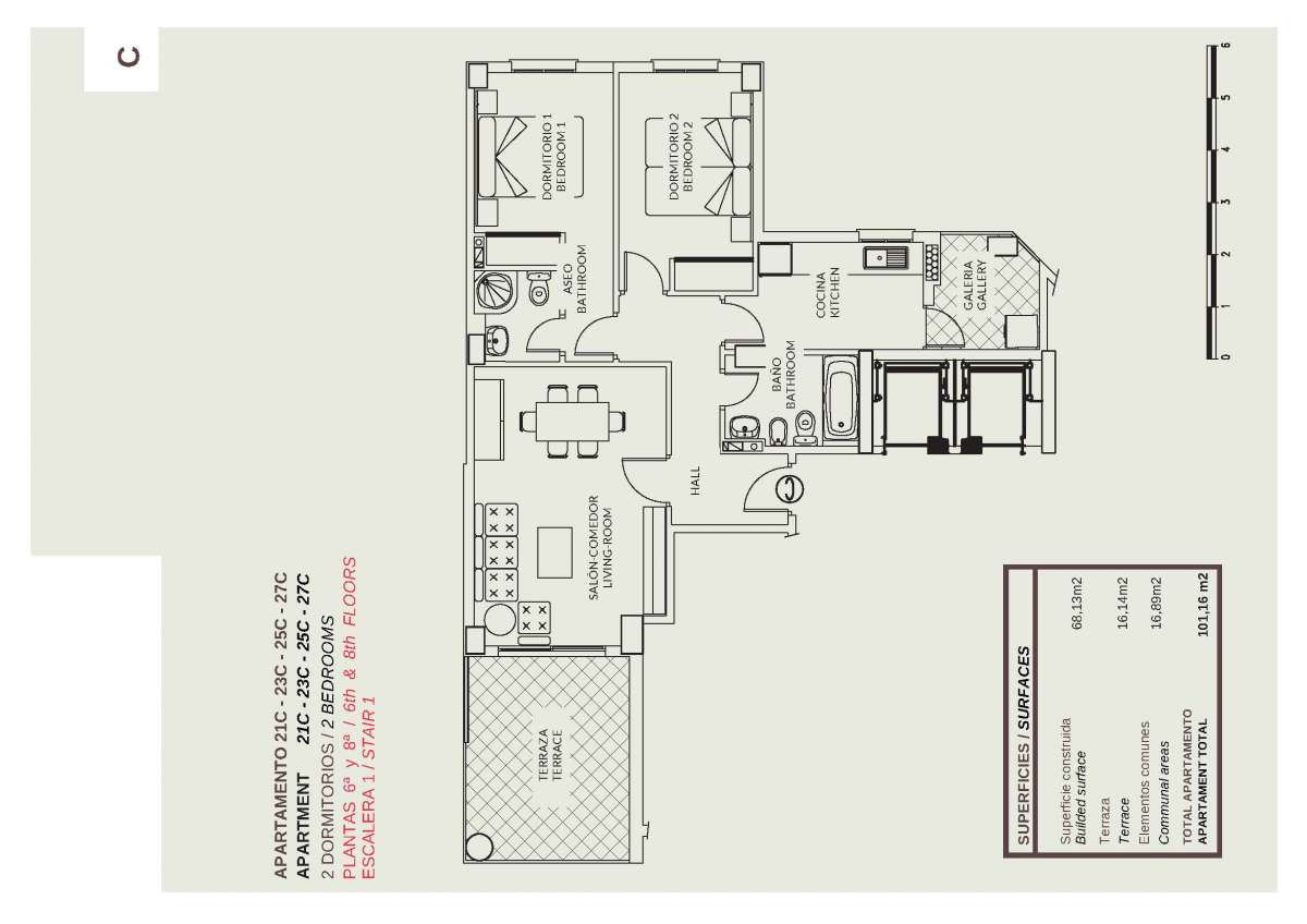 Apartment en venta en Calpe