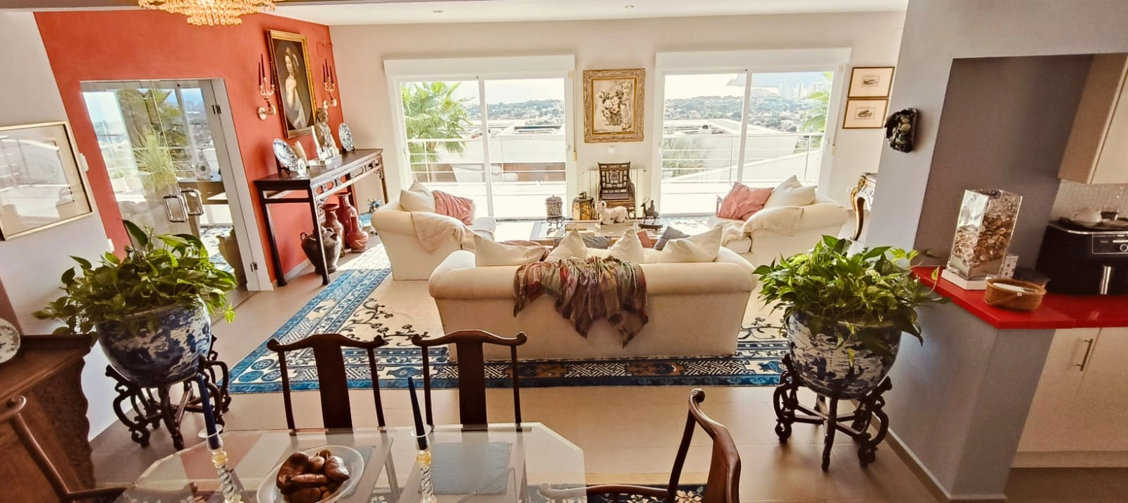 C410 - Exclusiva villa en Calpe con vistas panorámicas al Mediterráneo