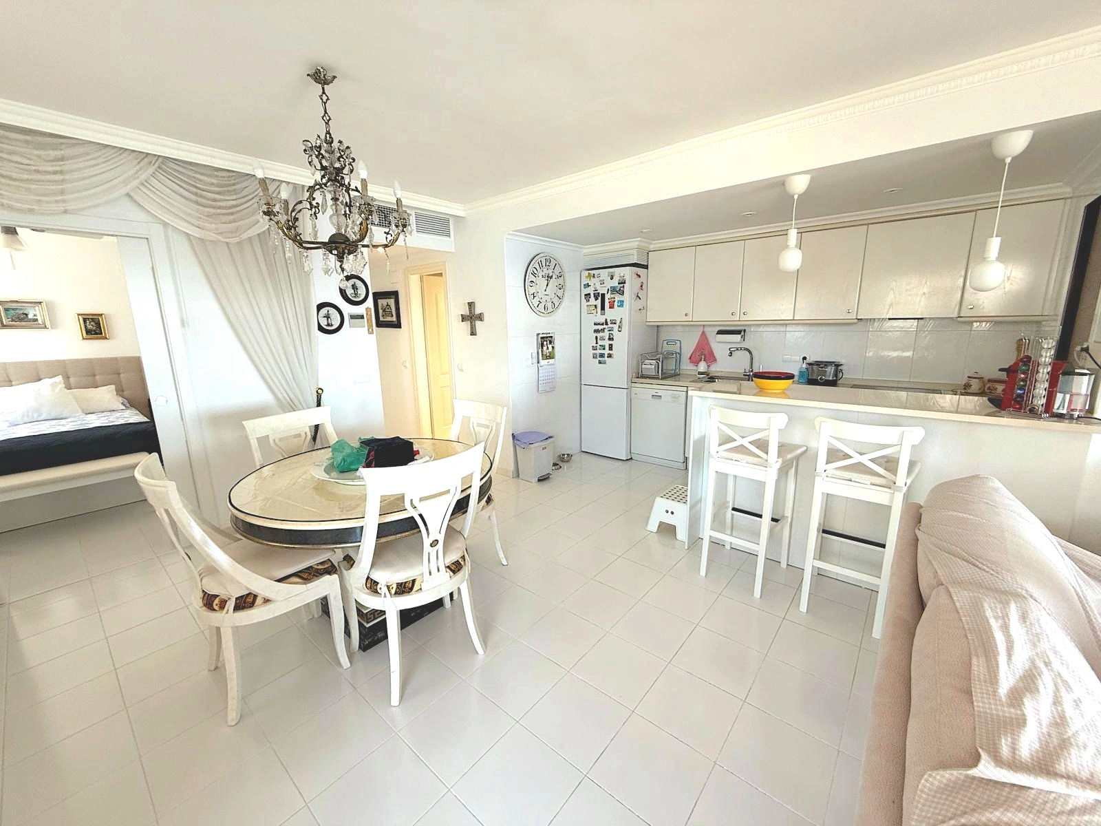 Apartamento de 2 dormitorios frente al mar