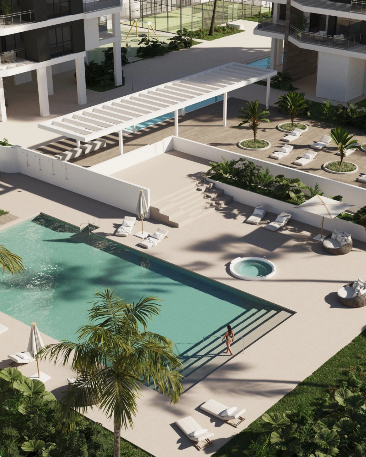 Apartamento de nueva construcción de 2, 3 y 4 dormitorios