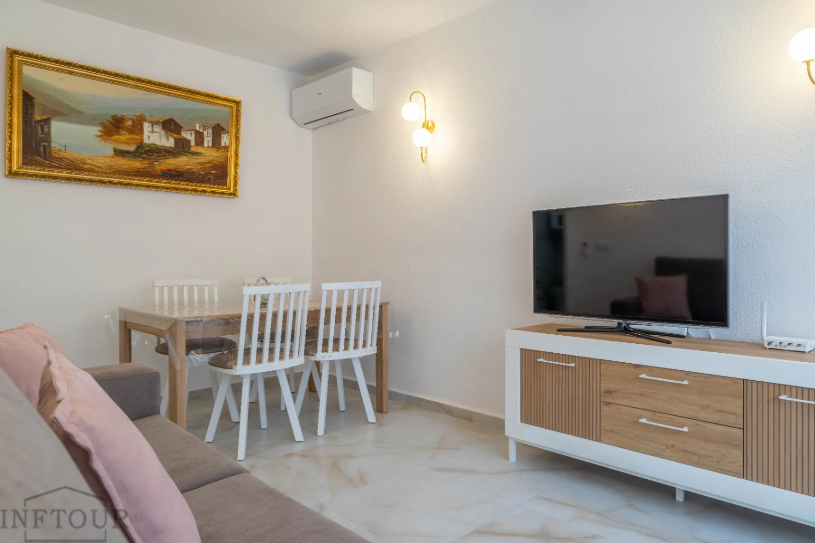 Apartamento de 3 dormitorios con vista mar en el centro de Calpe