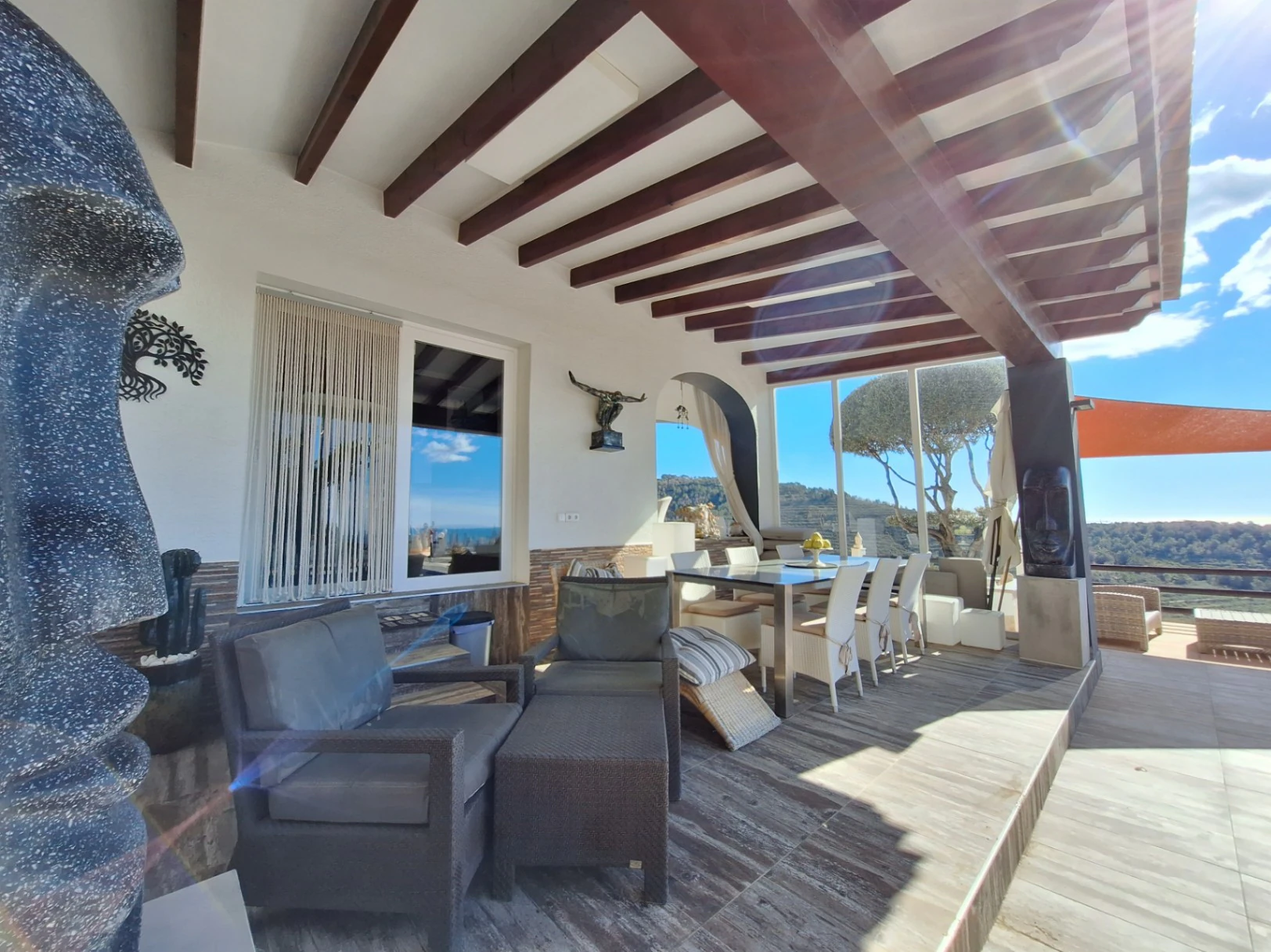Villa con vistas panorámicas en Calpe