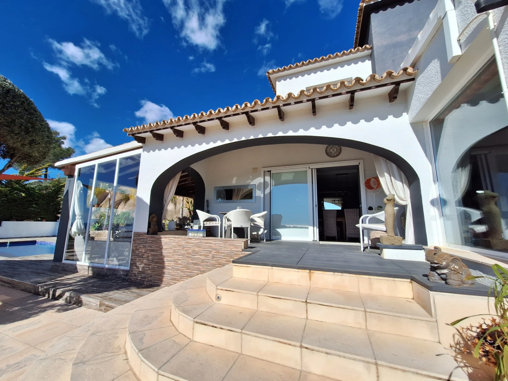 Villa con vistas panorámicas en Calpe