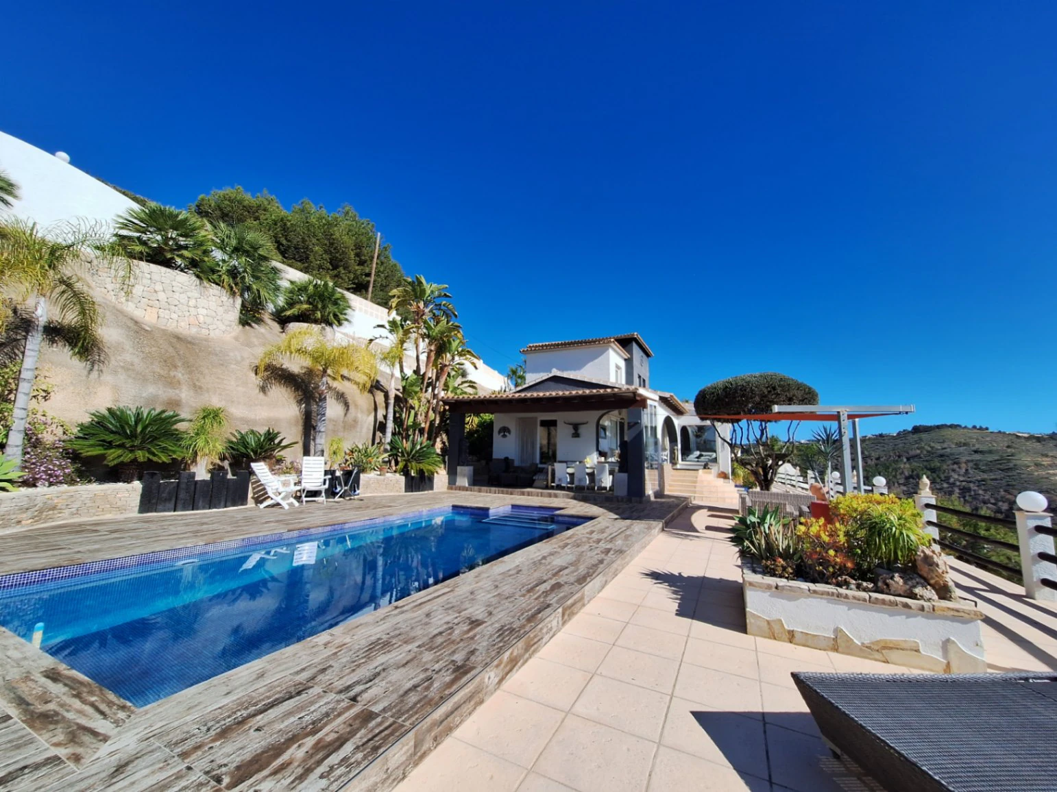 Villa con vistas panorámicas en Calpe