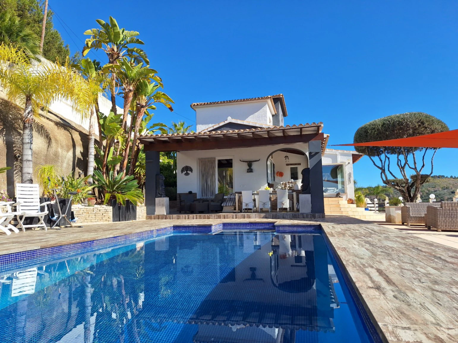 Villa con vistas panorámicas en Calpe