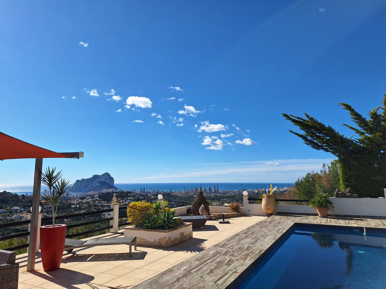 Villa con vistas panorámicas en Calpe